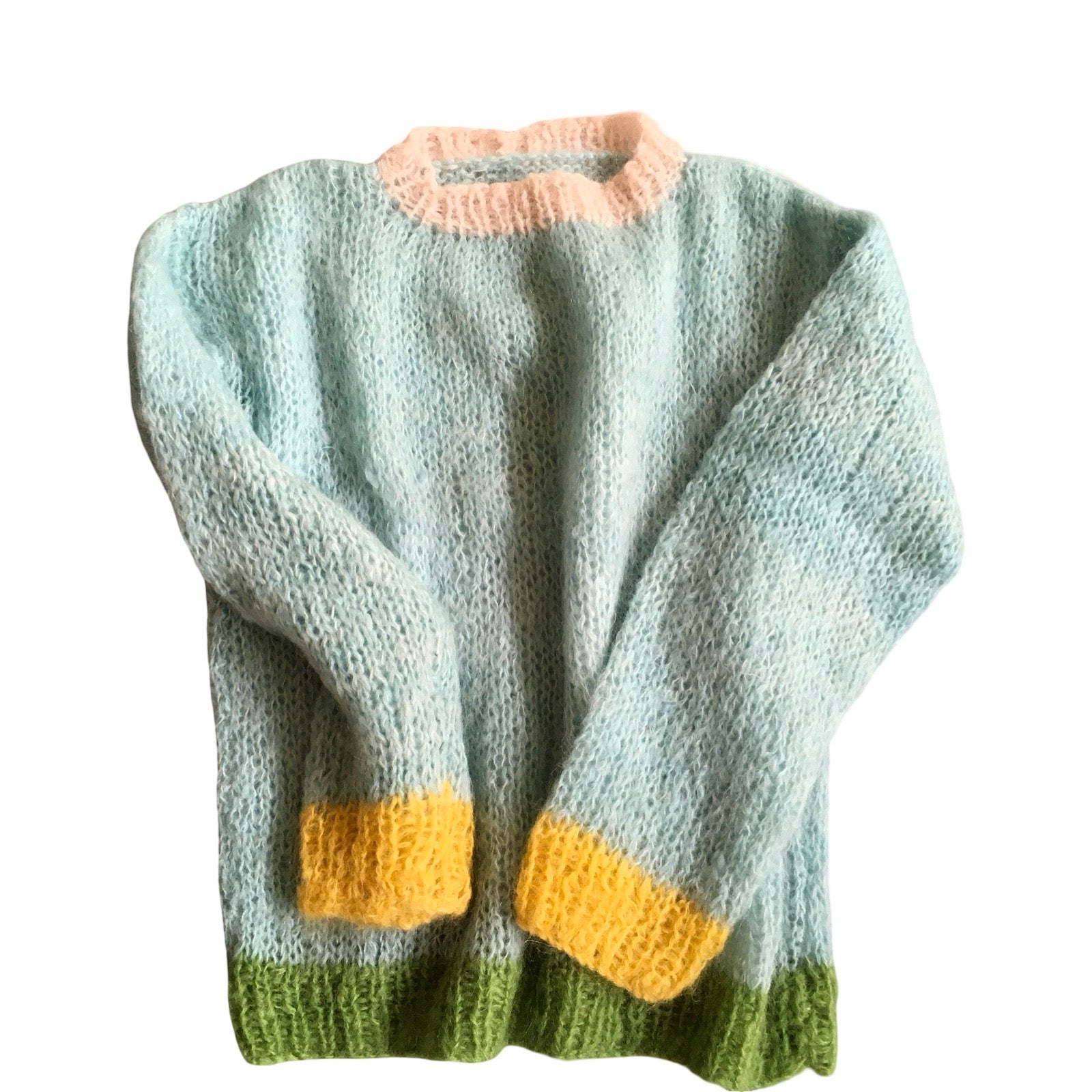 MOHAIR JERSEY - MULTI COLOUR