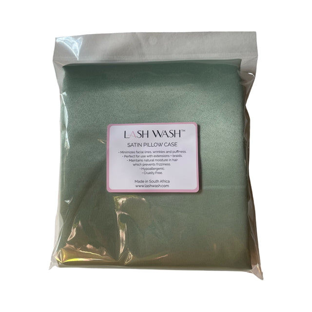 SATIN PILLOW CASES - CELADON