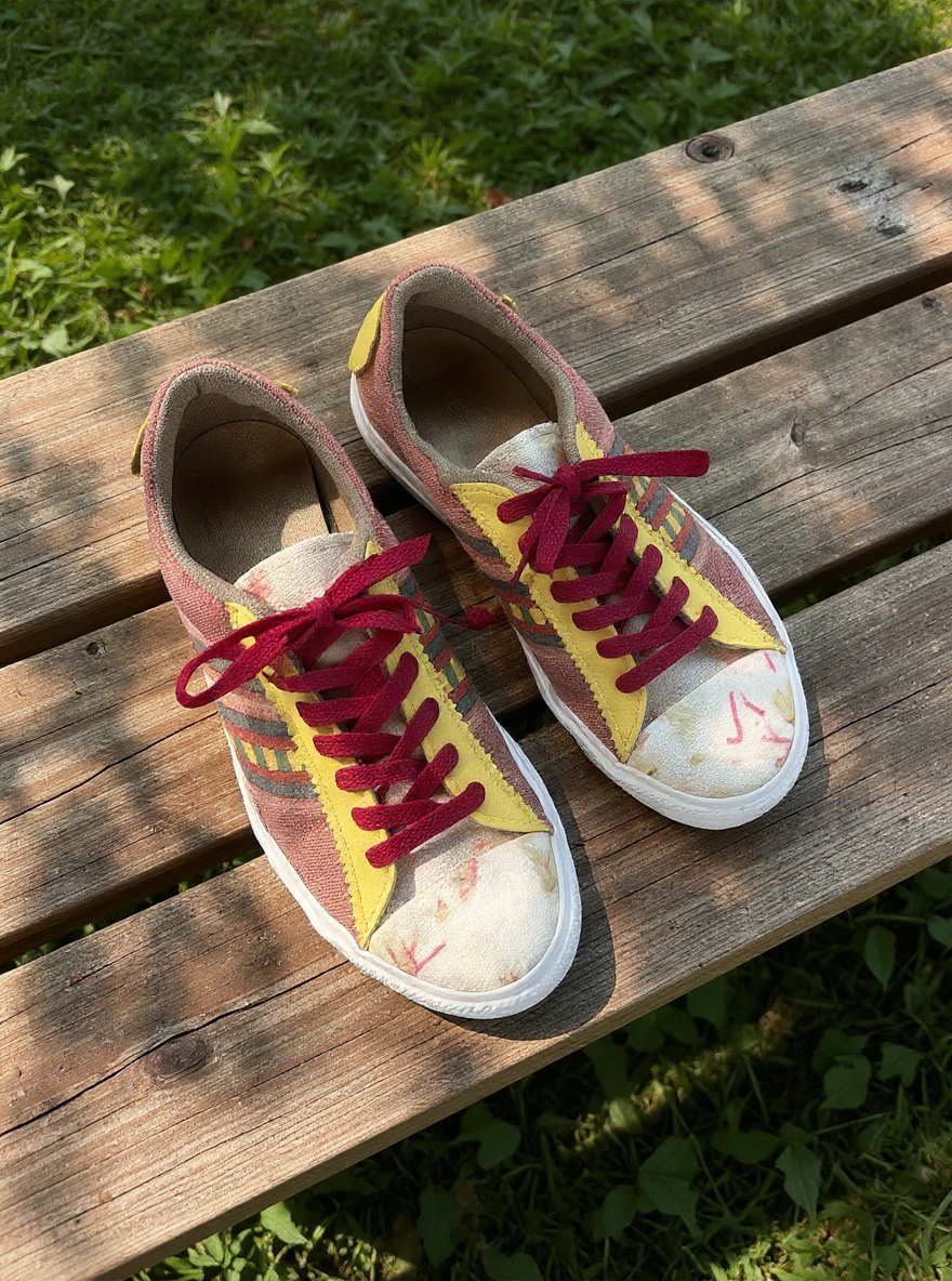 SNEAKERS - DUSTY PINK CANVAS - SIZE 39