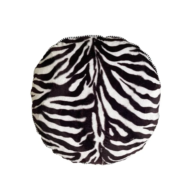 Zebra Round Scatter Cushions