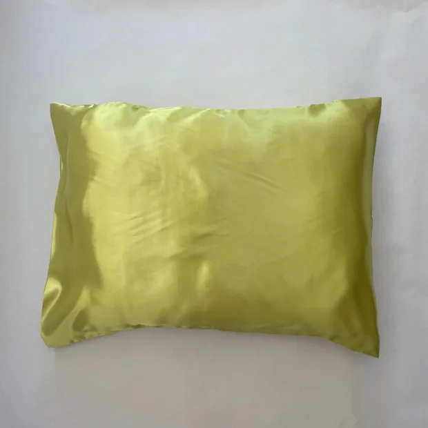 Satin Pillow Cases - Chartreuse