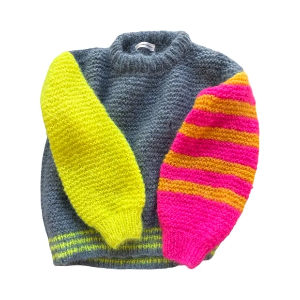 Mohair Jersey in Brights