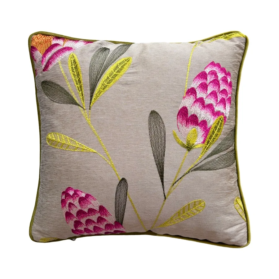 Scatter Cushions - embroidered floral