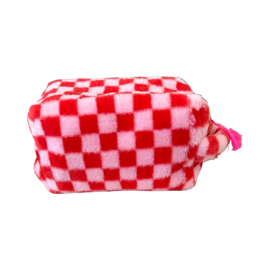Wash Bags -  Pink and Red